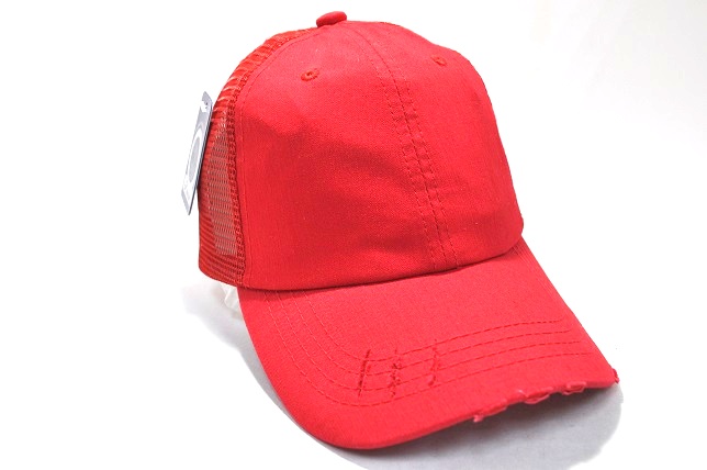 TS-5 3scratchs vintage mesh back red/white